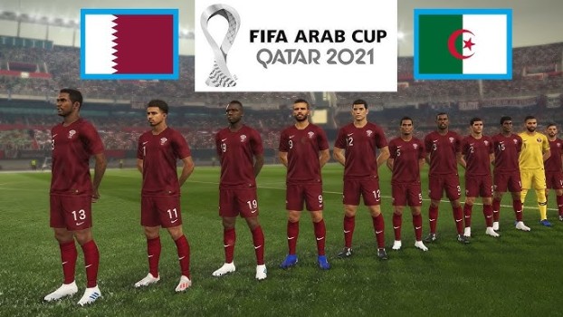 شاهد مباراة الجزائر وقطر على استاد الثمامة الدولي