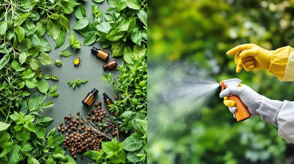 المكافحة الكيميائية مقابل المكافحة الحيوية للآفات