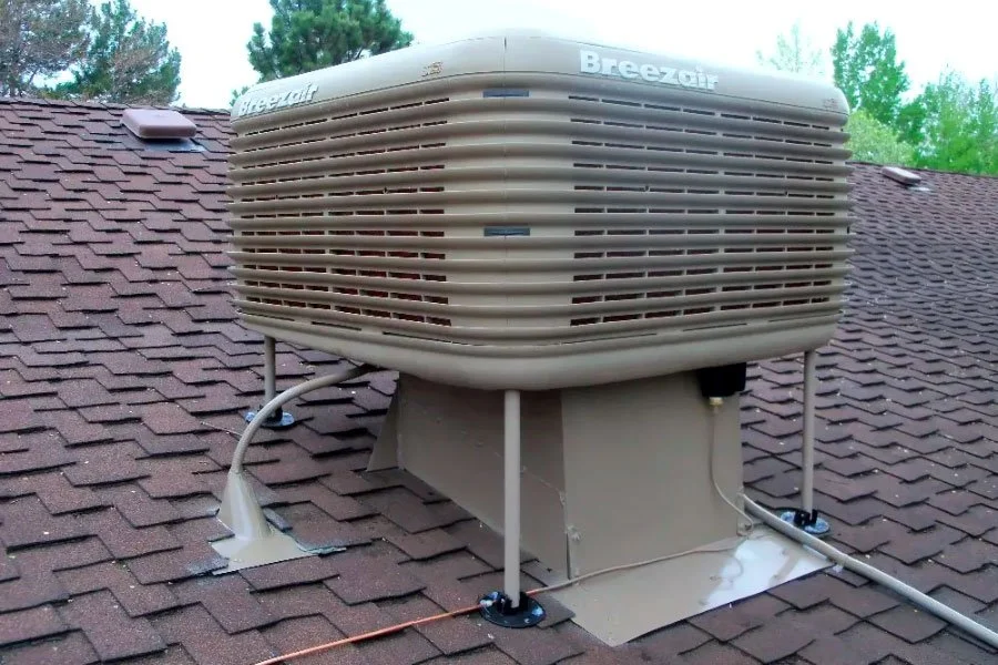 مكيف صحراوي مركزي مثبت على السطح لتبريد المساحات المفتوحة